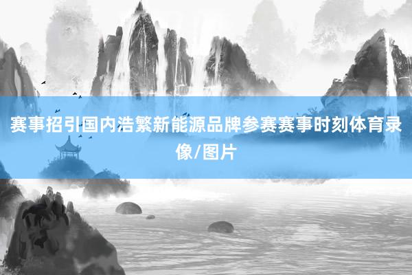 赛事招引国内浩繁新能源品牌参赛 赛事时刻体育录像/图片