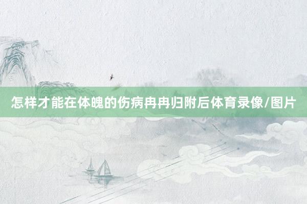 怎样才能在体魄的伤病冉冉归附后体育录像/图片
