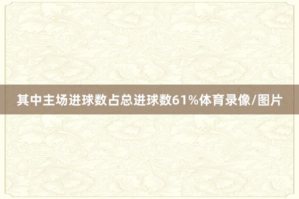 其中主场进球数占总进球数61%体育录像/图片