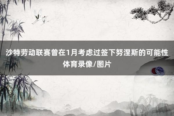 沙特劳动联赛曾在1月考虑过签下努涅斯的可能性体育录像/图片