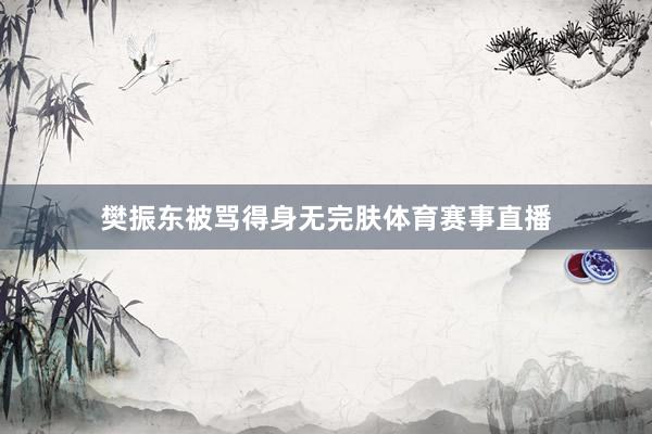 樊振东被骂得身无完肤体育赛事直播